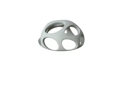SciFi Cube Object No 56255 Low Poly Shape Low-poly 3D model