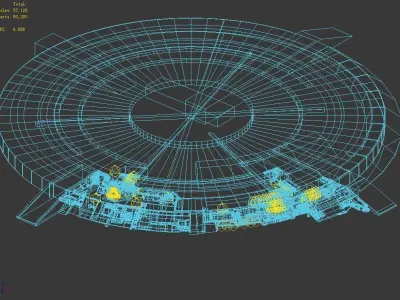 Moon - Battlefield Periphery 02 3D model