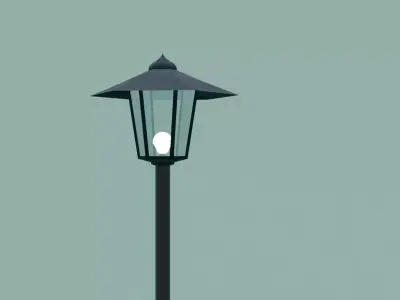 street lamp 3D model order