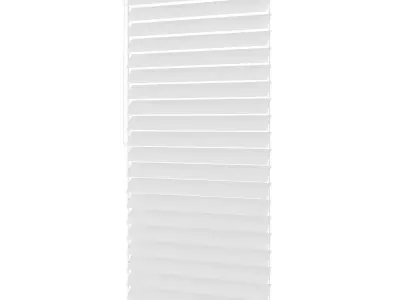 White Shutters 3D model