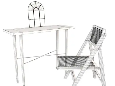 Dressing table 3D model