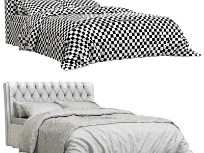 Lifemebel Jenny Two Bed 3D model