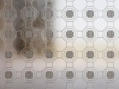 Silver Awesome Metal Surface PBR Seamless Texture