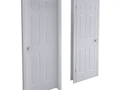 Door-013 interior door 3D model