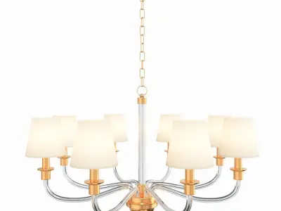 Chandelier 3D model 6
