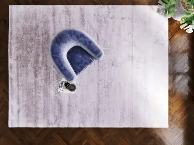 Svarga Plain ARS4J17 Carpet 3D model