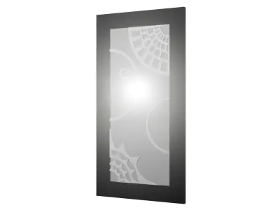 Door Screen Security Sun Moon 3D model