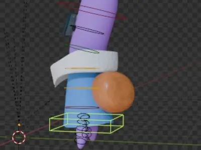 SNAIL  WEARING GLASS 3D model