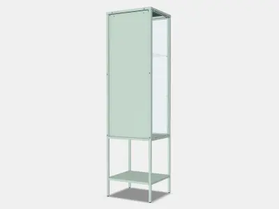 RUDSTA Glassdoor cabinet Low-poly 3D model