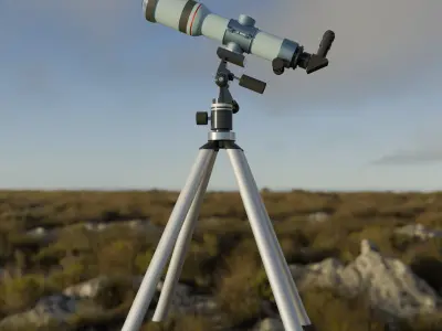 Telescope 3D model