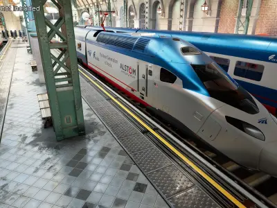  Amtrak Alstom Avelia Liberty Train 