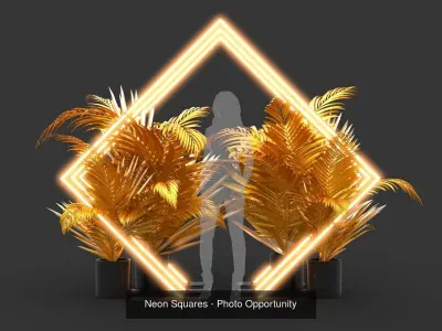 Neon Mini Tunnels - Photo Opportunities - 3 Pack