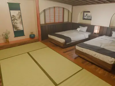 Ryokan guest room 3D model