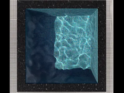 SWIMMING POOL NO63 A 3D model