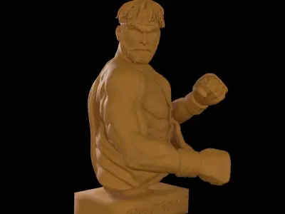 Ryu Street Fighter VI 3D print model
