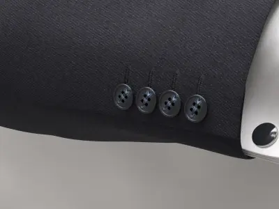  Male Arms Handshake Animated Rigged for Maya 