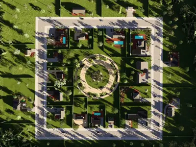 Residential Development Pack 3D model