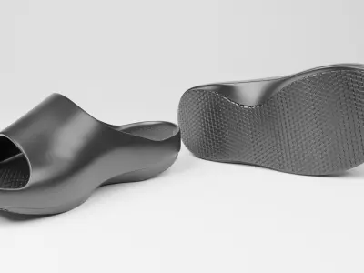 sandals  Low-poly 3D model