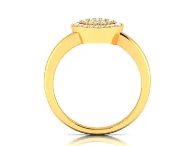 Women Ring  Render 3dm STL OBJ FBX Details 3D print model 194