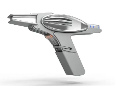 Prototype Phaser from Star Trek 2 The Wrath of Khan 1982 3D print model