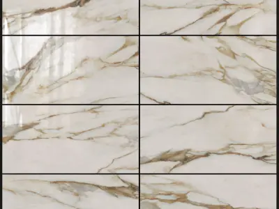ABK Sensi Signoria Calacatta Vena Oro 600x1200 3D model