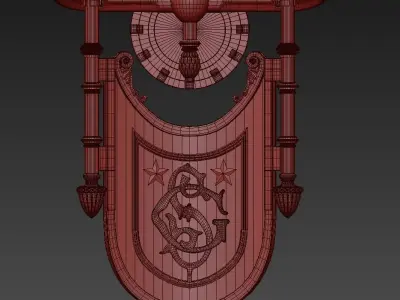 Romatti Wall Lamp 3D model