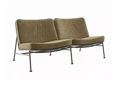 Backpack 2 Settee 3D model