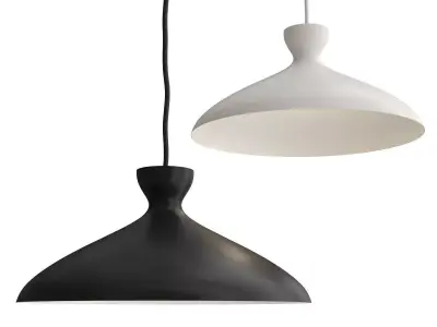 Pretty Wide Pendant 3D model