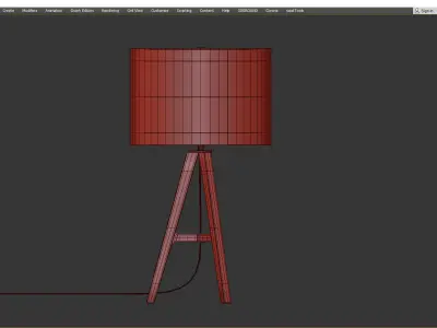 MARTUS TABLE LAMP Low-poly 3D model