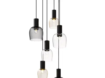 Smart Casual Pendant Light 3D model