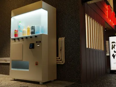 Hiw yang thai restaurant 3D model