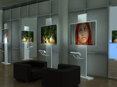 Photo Exhibition Hall 3D model