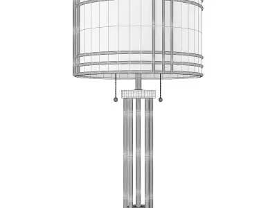 Hanswell Metal Table Lamp Low-poly 3D model