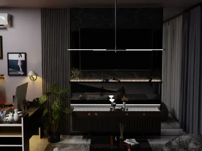 Indoor room 3D model