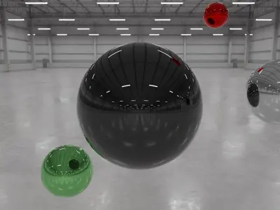 HDRI - Warehouse Interior 9 Texture