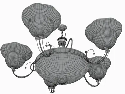 chandelier ligth 3D model
