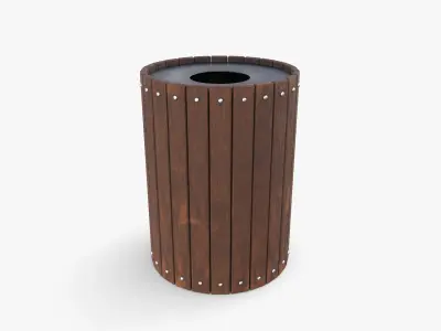 Trash can v10 3D model