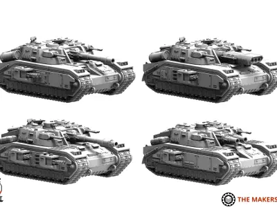 Universal Guard - Heavy Battle Tank 2 3D print model