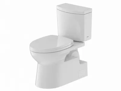  TOTO Vespin II Two-Piece Toilet 3D model
