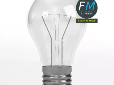 Light bulb 1 3D model