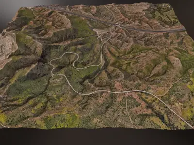Landscape A - Scan 3D model