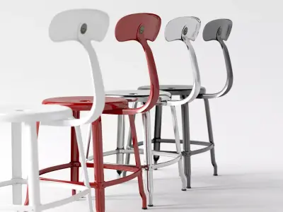 N Chair 45 3D model