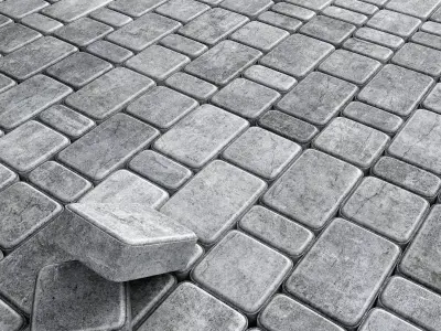 Paving decor n17 3D model