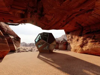 Villa Ecology-Casa Scene-villa-modern house 3D model