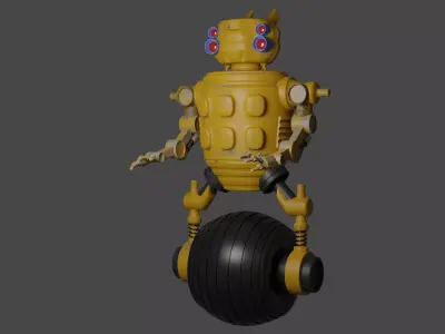 3D model robot-2 3D model-2 3D model