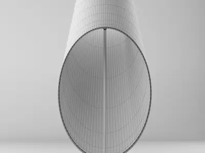 Intrigue stand lamp 3D model