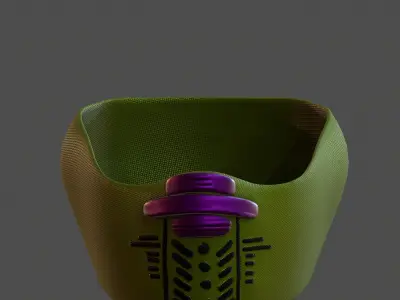 Gas mask helmet 3d model scifi Low-poly  Low-poly 3D model 139