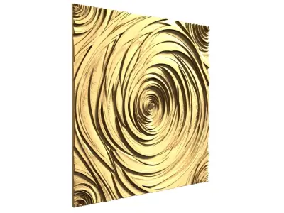 decor set wall panel ornament mural CNC 02 3D print model 3D print model purchase