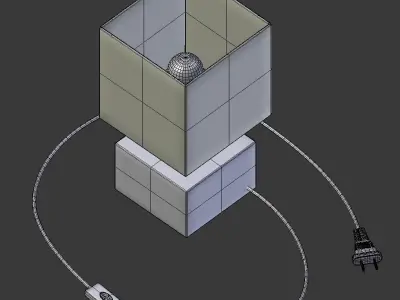 Table Lamp Free 3D model