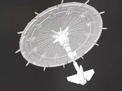 Shield Ship  3D print model